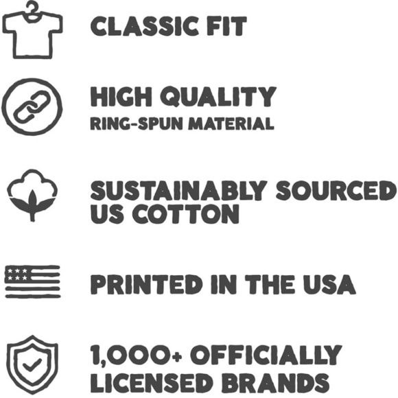 Top Gun Fightertown 1986 Adult Unisex Classic Ring-Spun T-Shirt (074) - Picture 4 of 4